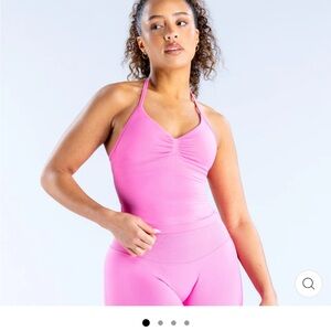 Impact longline strappy top